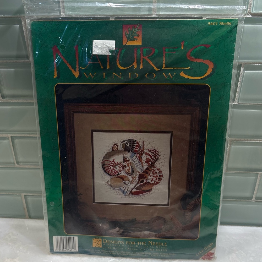 Nature's Window 5401 Shells Counted Cross-Stitch Kit